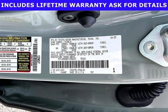 2026 Toyota Tundra 4WD Limited