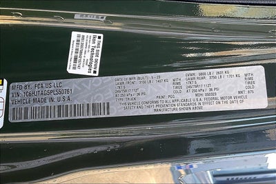 2023 Jeep Gladiator Sport