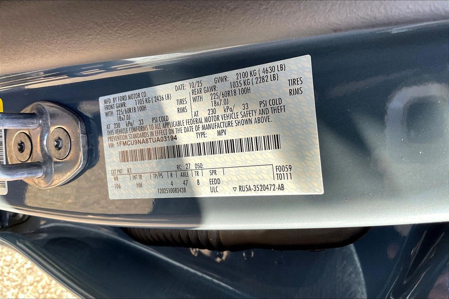 2026 Ford Escape ST-Line Select