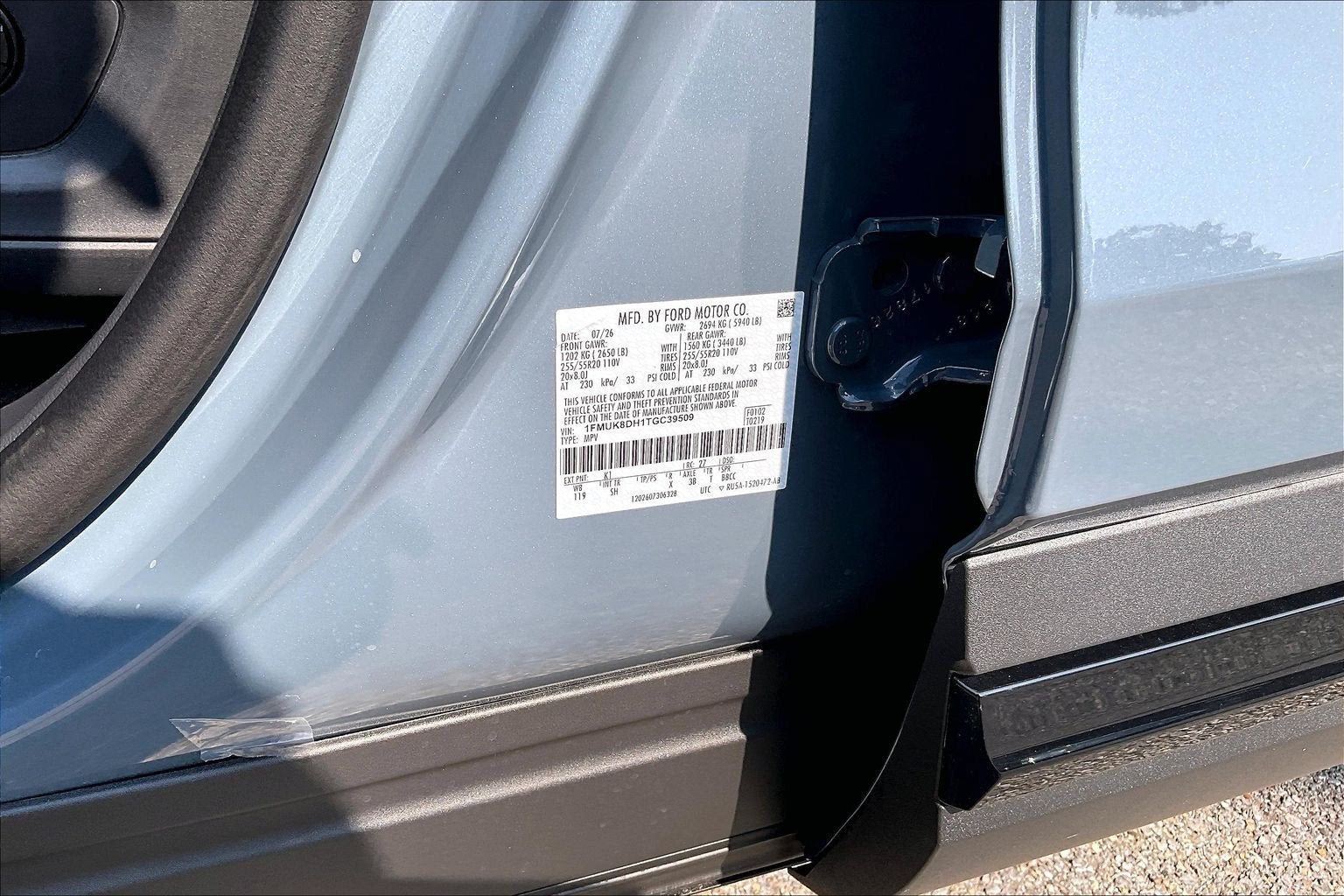 2026 Ford Explorer Active w/200A Pkg