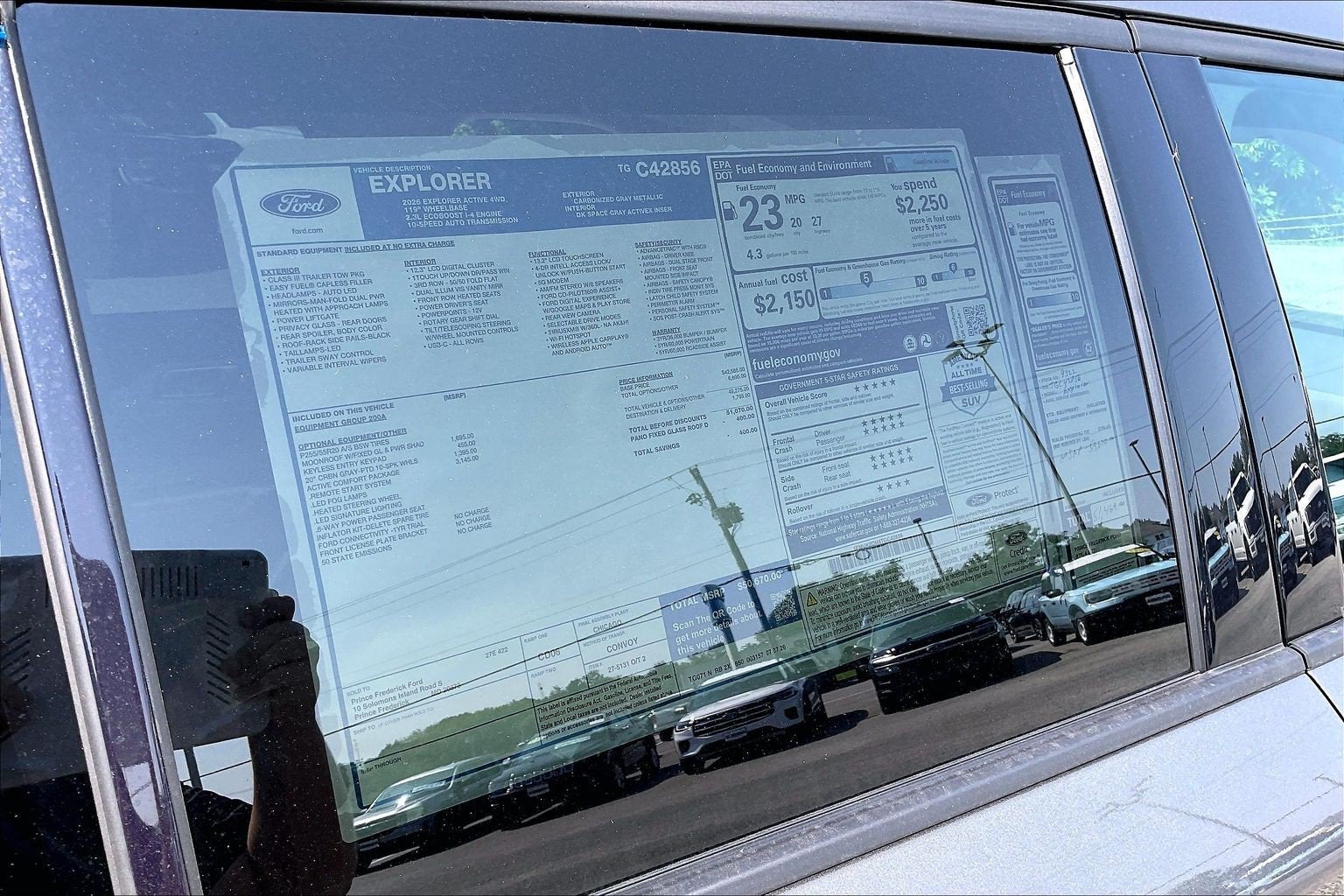 2026 Ford Explorer Active w/200A Pkg