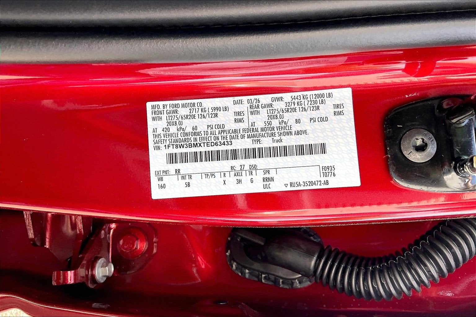 2026 Ford Super Duty F-350 SRW LARIAT