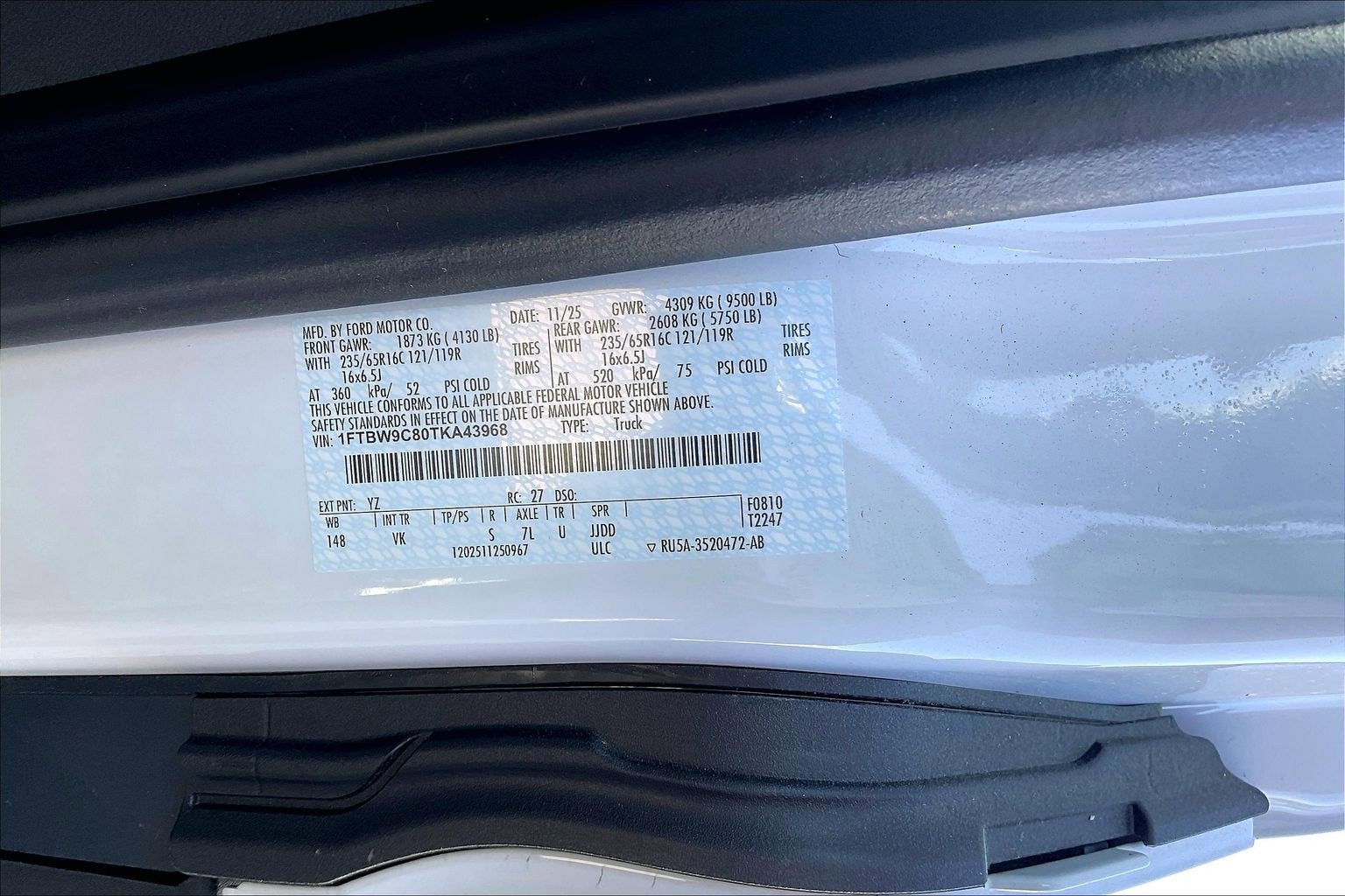 2026 Ford Transit Cargo Van 350