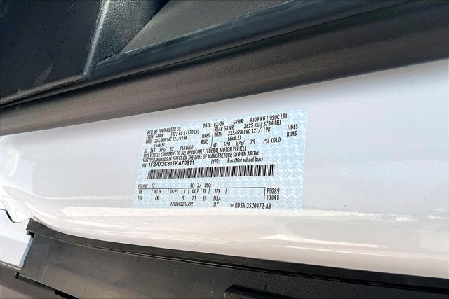 2026 Ford Transit Passenger Wagon 350