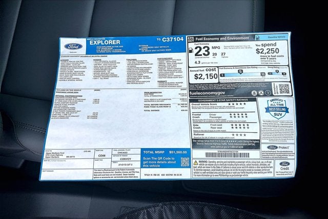 2026 Ford Explorer Active w/200A Pkg