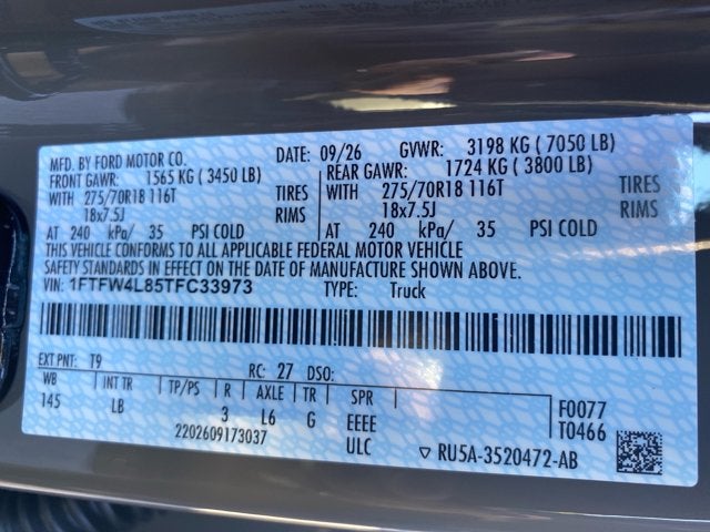 2026 Ford F-150 Tremor