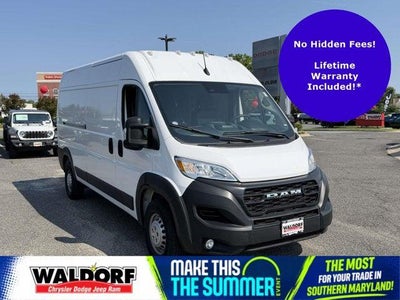 2024 RAM ProMaster 2500 Cargo Van Tradesman High Roof 159' WB w/Pass Seat