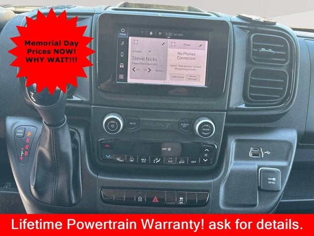 2024 RAM ProMaster 2500 Cargo Van Tradesman High Roof 159' WB w/Pass Seat