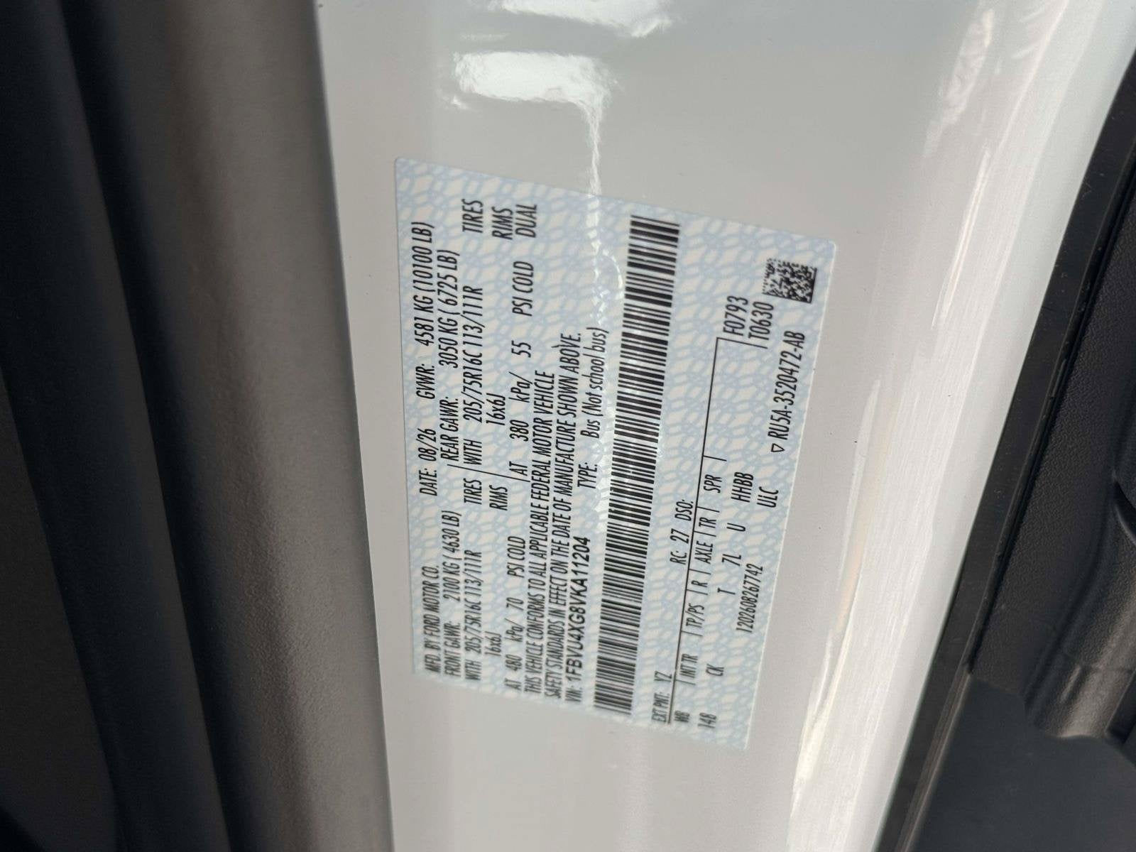 2027 Ford Transit Passenger Wagon XLT