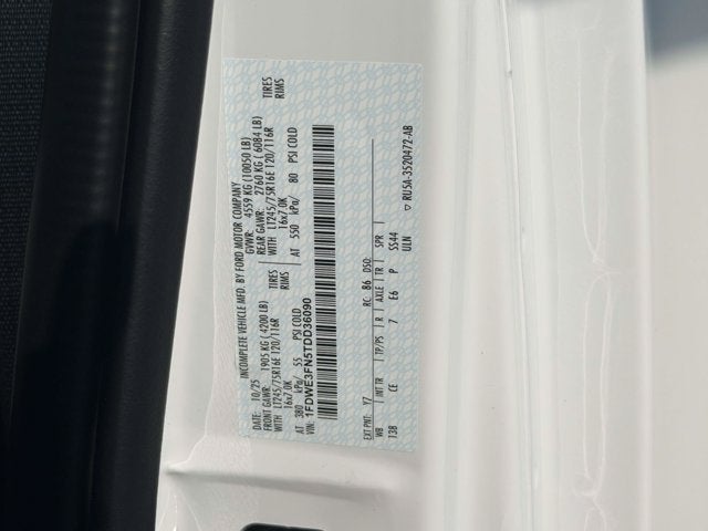 2026 Ford E-Series Cutaway E-350 SRW 138" WB