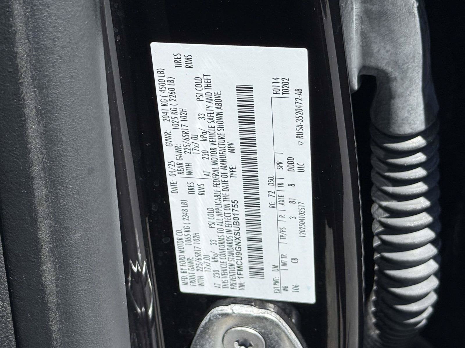2025 Ford Escape Active