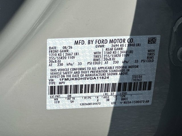 2027 Ford Explorer Active w/200A Pkg