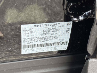 2027 Ford Explorer Active w/200A Pkg