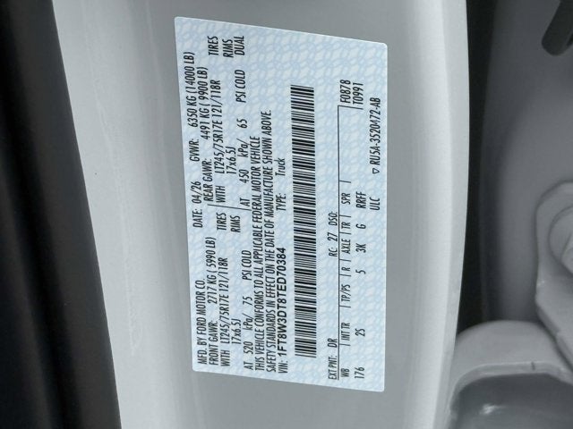 2026 Ford Super Duty F-350 DRW XLT