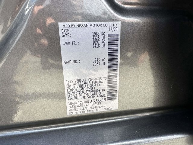 2024 Nissan Altima 2.5 SR
