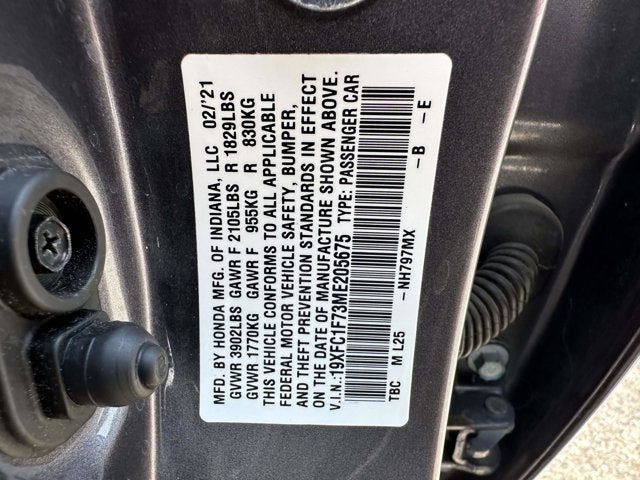 2021 Honda Civic Sedan EX-L