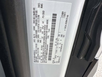 2019 Ford Transit Van T-150 130" Low Rf 8600 GVWR Sliding RH Dr