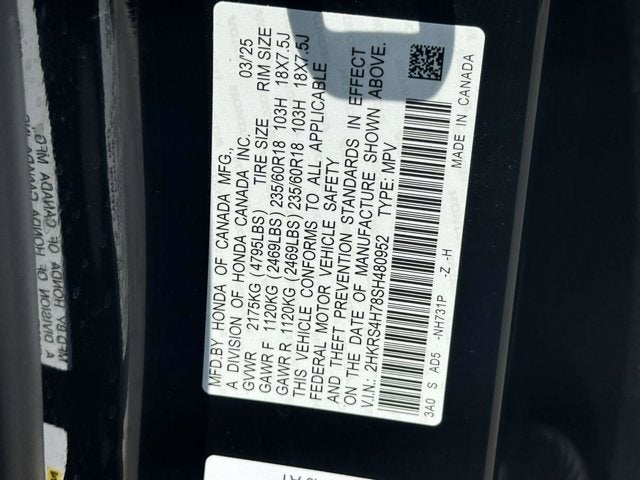 2025 Honda CR-V EX-L