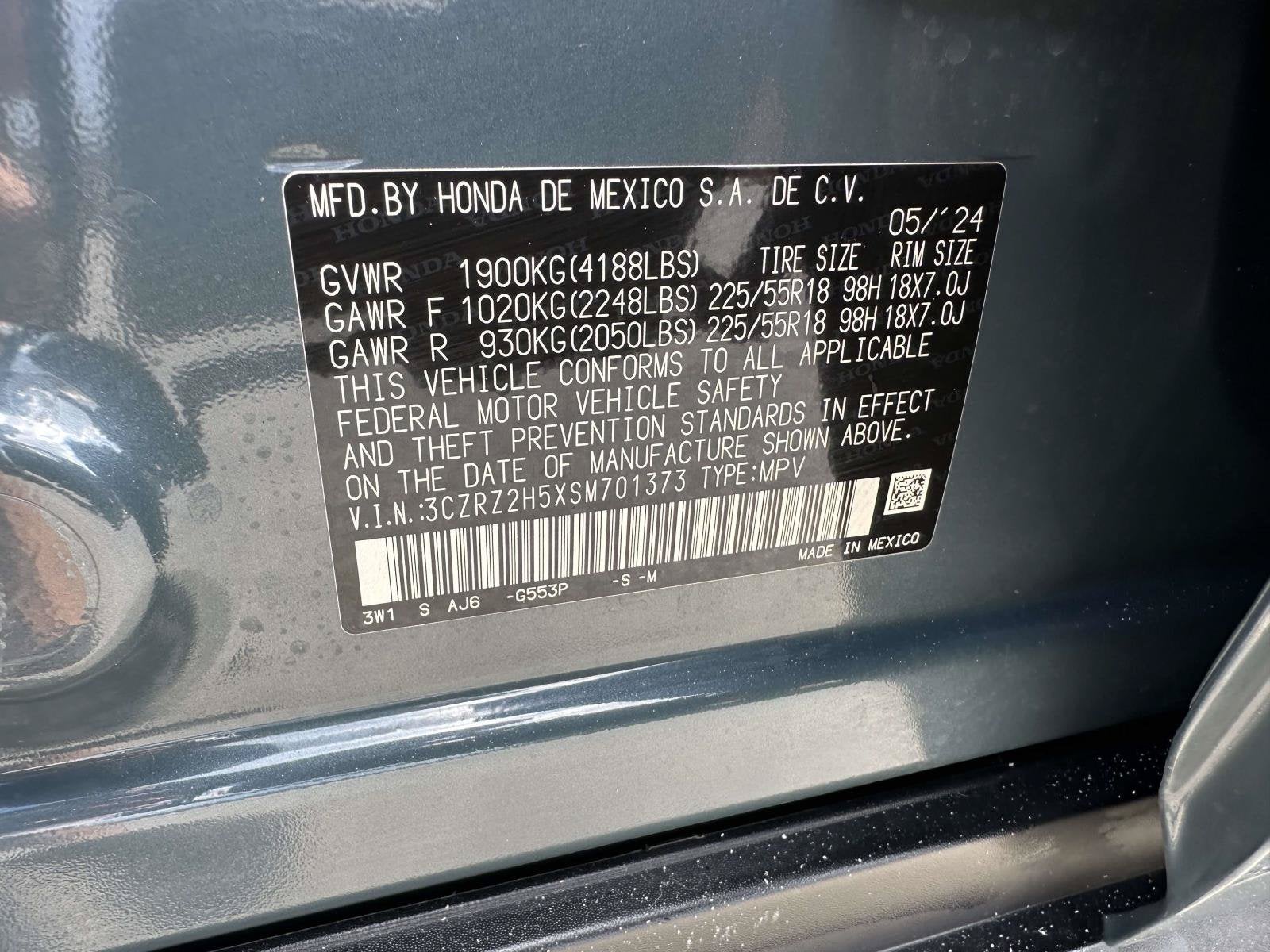 2025 Honda HR-V Sport