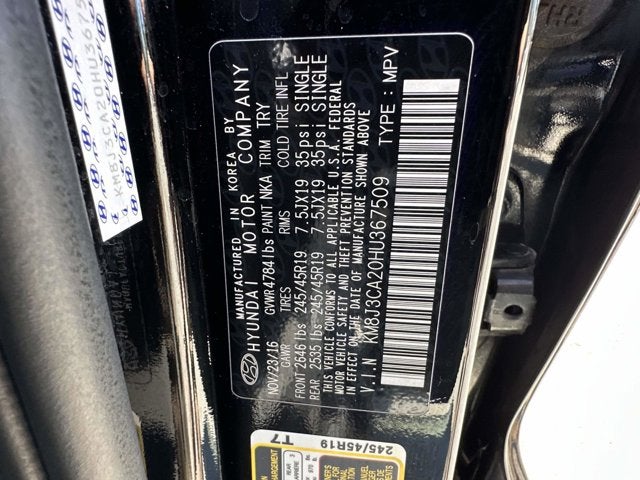 2017 Hyundai Tucson Limited