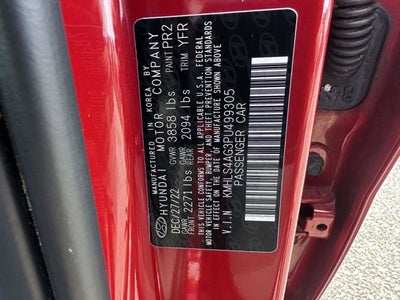 2023 Hyundai Elantra SEL