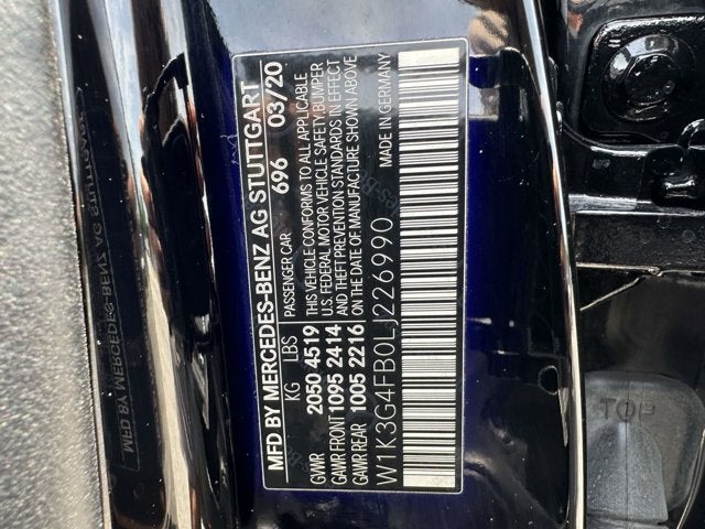 2020 Mercedes-Benz A-Class A 220