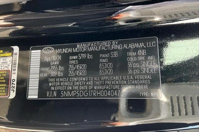 2024 Hyundai Santa Fe Calligraphy