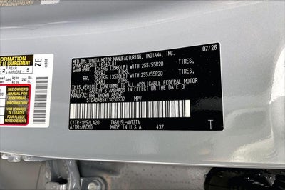 2026 Toyota Grand Highlander Hybrid MAX Platinum