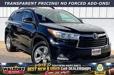 2014 Toyota HIGHLANDER Limited Platinum