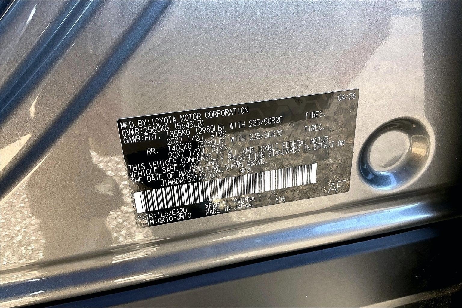 2026 Toyota bZ Limited
