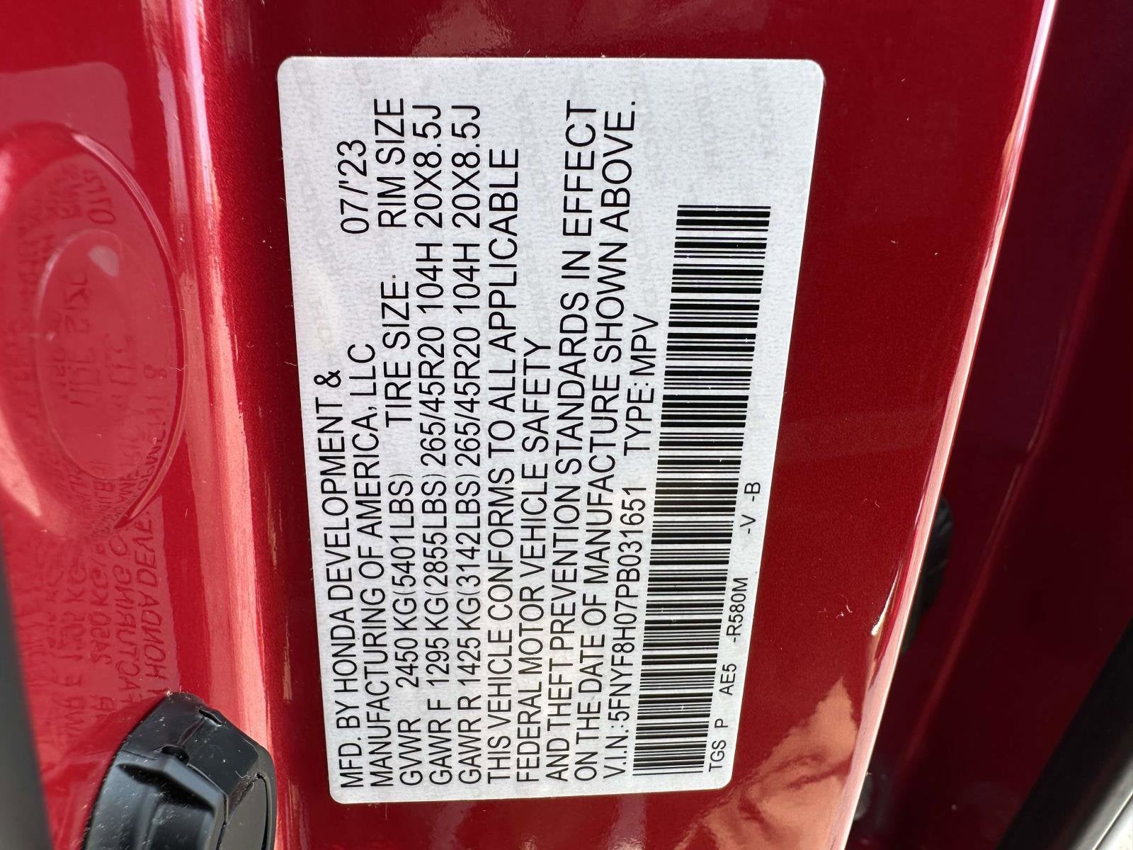 2023 Honda Passport Elite