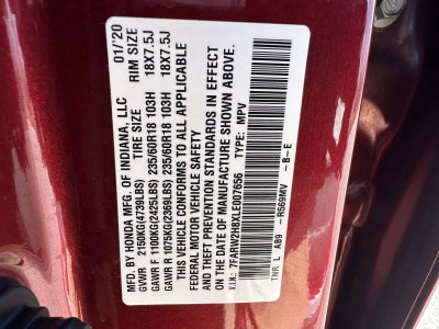 2020 Honda CR-V EX-L