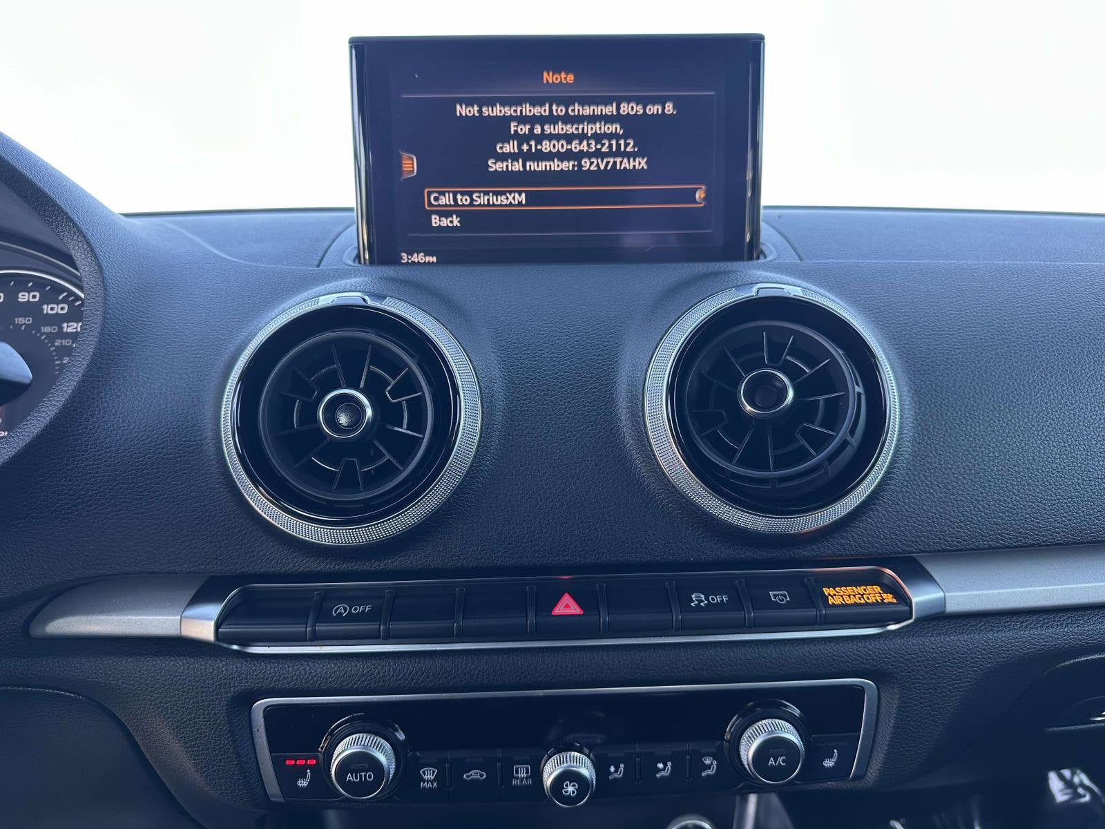 2019 Audi A3 Sedan Premium