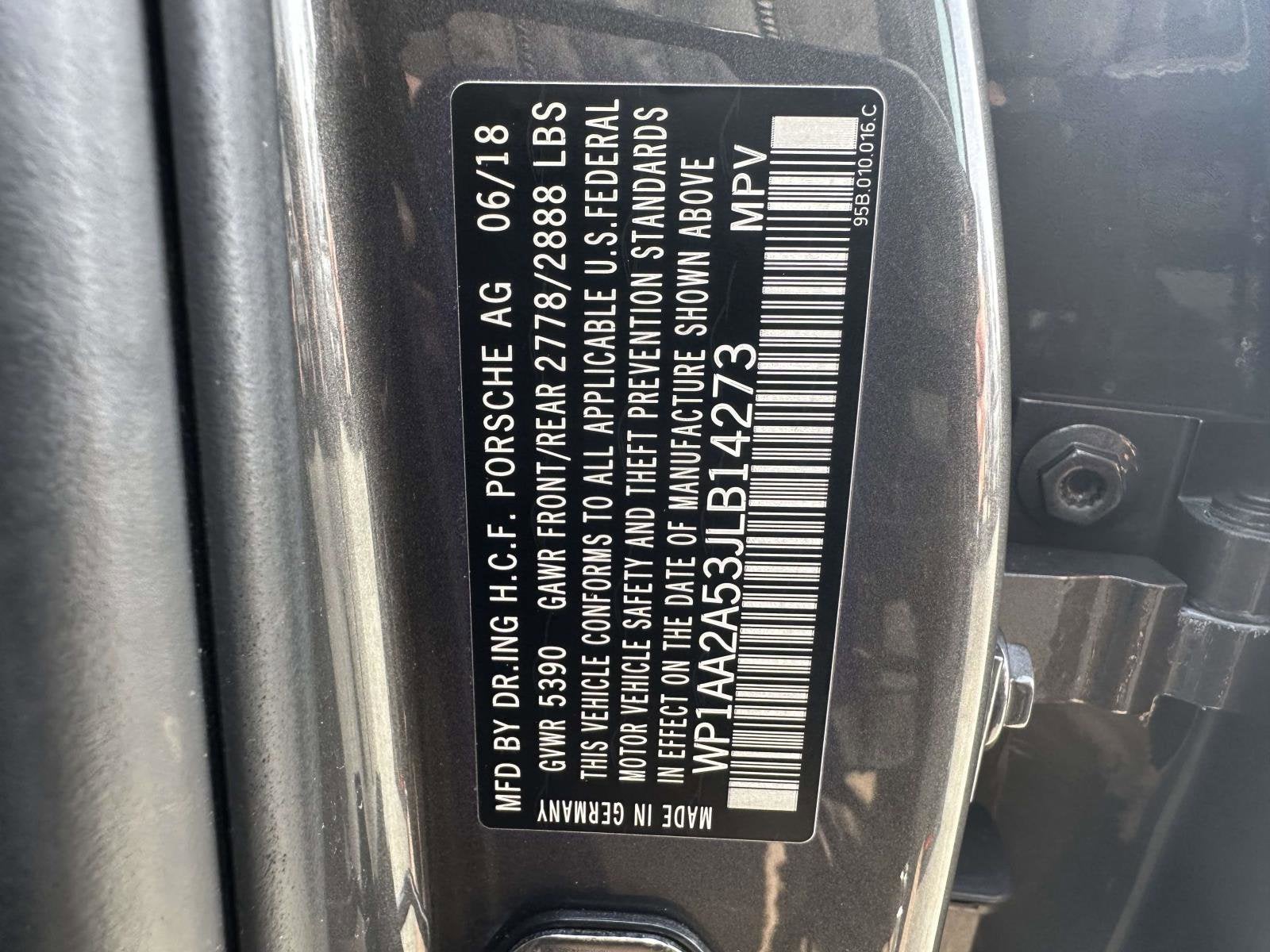 2018 Porsche Macan Base