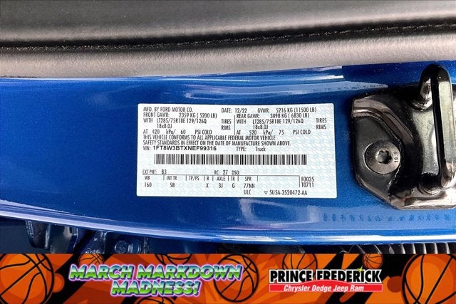 2022 Ford Super Duty F-350 SRW Ultimate Lariat Tremor