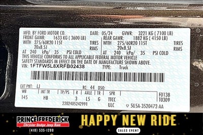 2024 Ford F-150 LARIAT