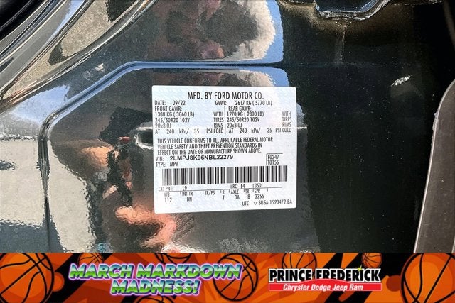 2022 Lincoln Nautilus Reserve