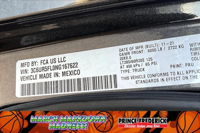 2022 RAM 2500 Laramie