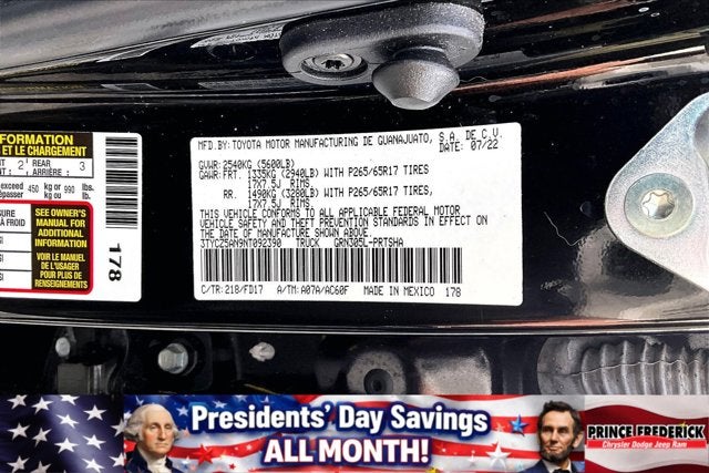 2022 Toyota Tacoma 4WD TRD Sport