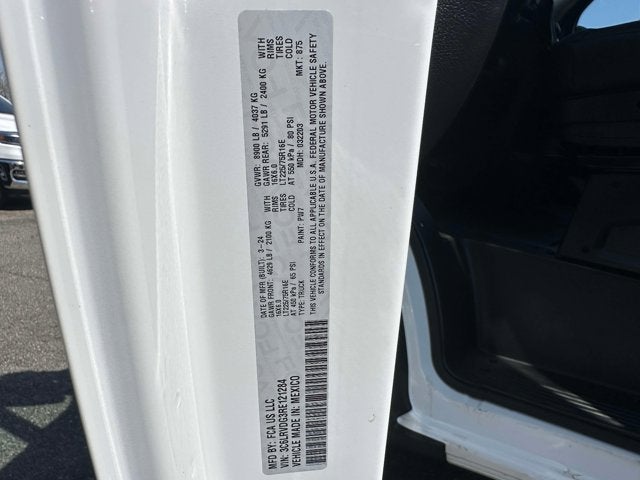 2024 RAM ProMaster 2500 Tradesman