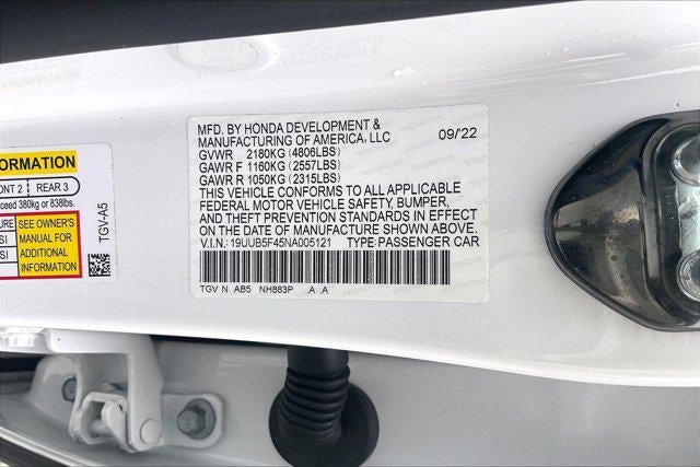 2022 Acura TLX w/Technology Package