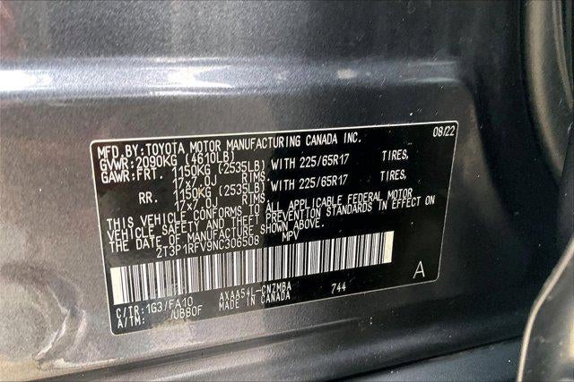 2022 Toyota RAV4 XLE