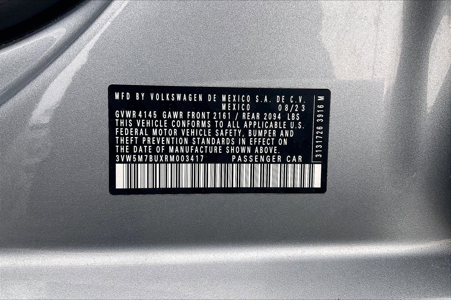 2024 Volkswagen Jetta S