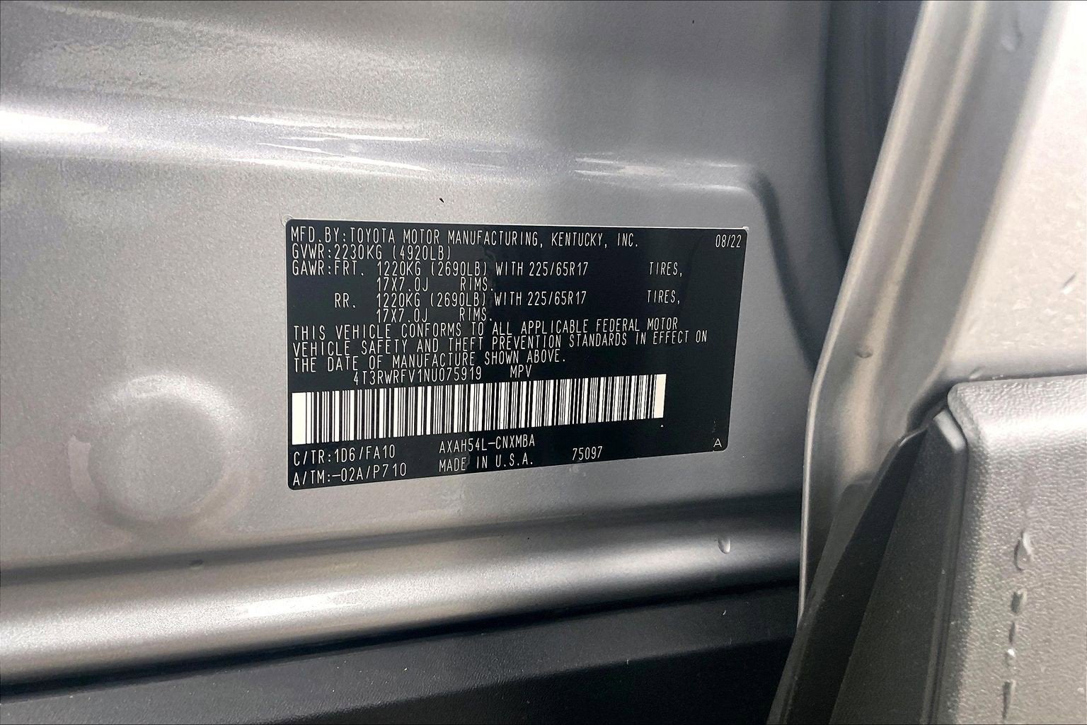 2022 Toyota RAV4 Hybrid XLE