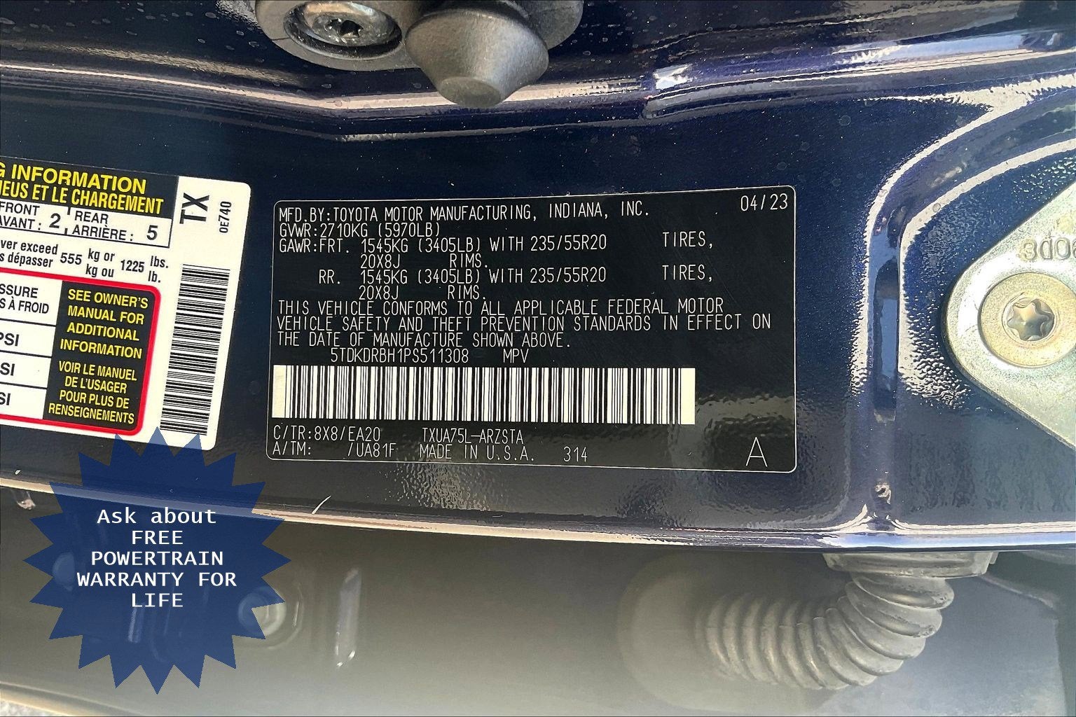 2023 Toyota Highlander XSE