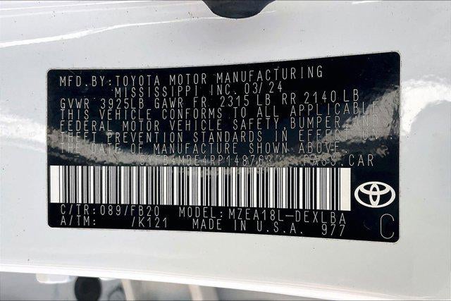 2024 Toyota Corolla LE