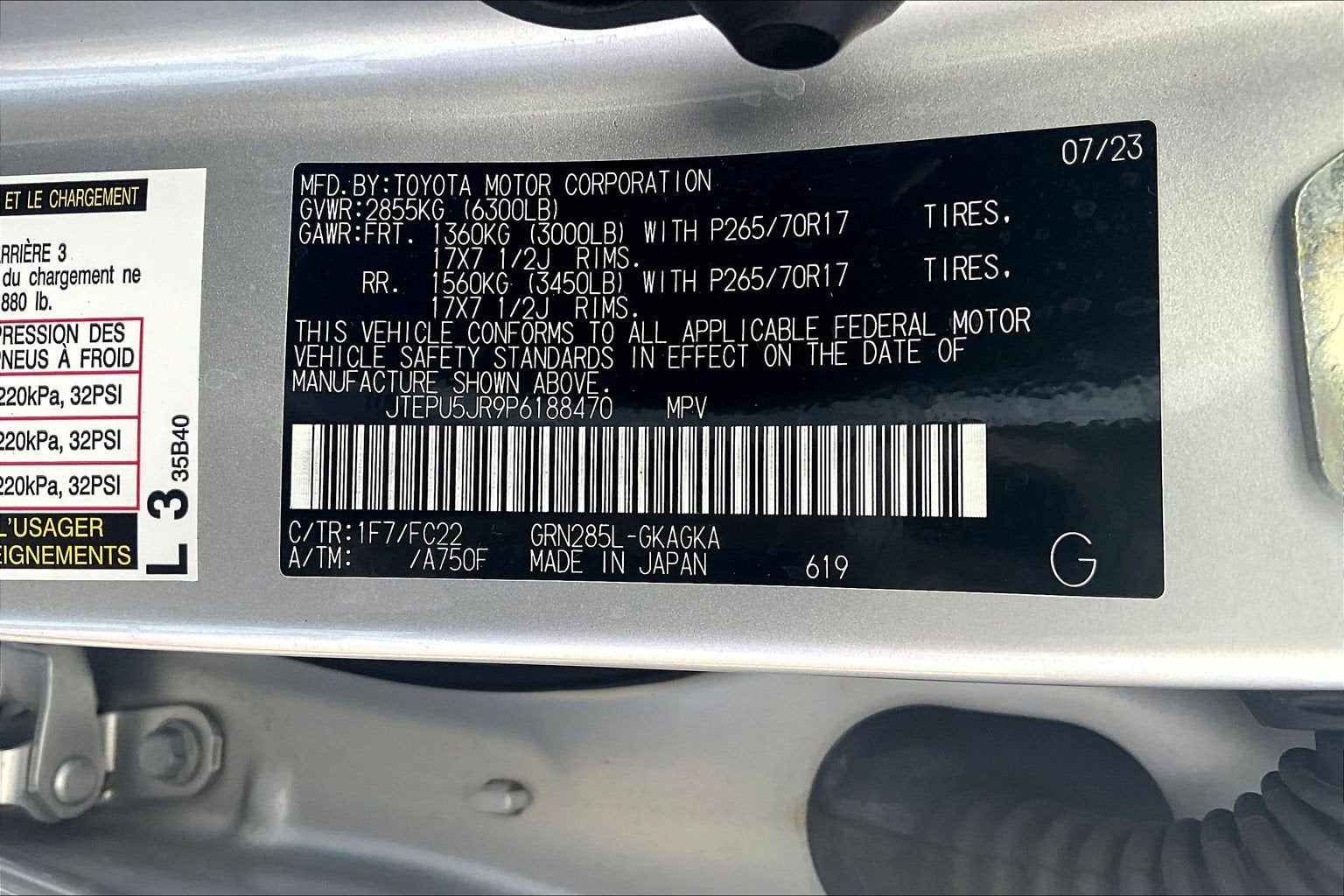 2023 Toyota 4Runner TRD Off Road