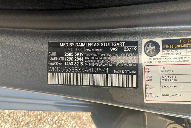 2019 Mercedes-Benz S-Class S 450