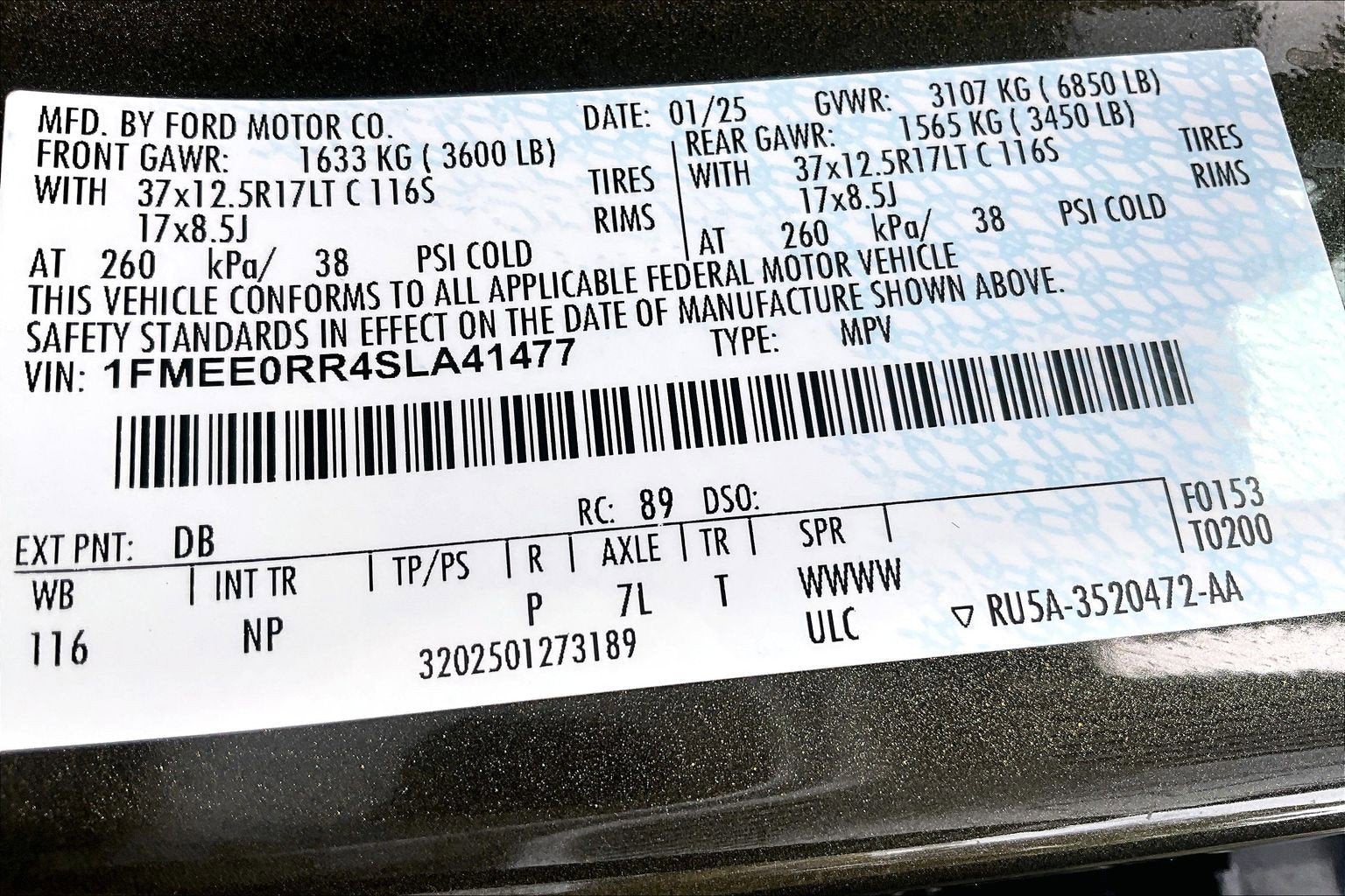 2025 Ford Bronco Raptor