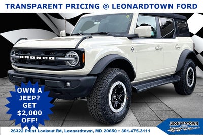 2025 Ford Bronco Outer Banks